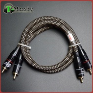 1 pair High quality RCA To RCA Audio Cable  DIY RCA Cable / Limited Version