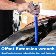 【SR6】-Offset Extension Wrench Multifunctional Tight Reach Wrench Metal Carbon Steel Offset Impact-Re