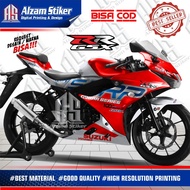 GSX R150 Full Body Decal/ GSX R 150 Fullbody Striping/ GSX R Full Block Decal Sticker GSX Variation 