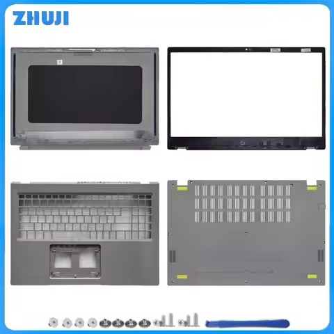 Replace Cover For Aspire Vero AV15-51 AV15-52 AV15-53ZJ-78SB Laptop LCD Back Cover Front Bezel Upper