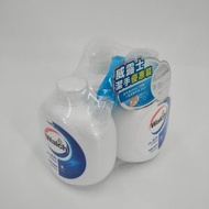 威露士 - 潔手優惠裝 - 洗手液潤膚配方450毫升3支(2泵+1補充) + 免洗搓手液20毫升1支