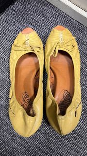 MACANNA-麥坎納-黃色魚口鞋