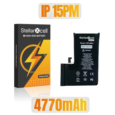 StellarXcell Diagnostic Battery show genuine battery no pop up for iphone 15 Pro max 15Plus 15Pro IP