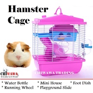 HC1 FULL ACCESSORIES【Free Gift】Habitrail Hamster House / Home / Cage Double Story