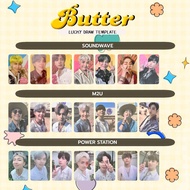 Kpop BTS Butter Lucky Draw Event Photocard LOMO Card Post Cards Photocards HD Collective ID Photo