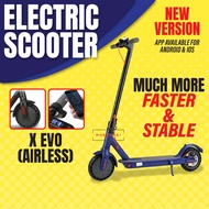 Skuter elektrik X Evo Electric scooter adult dewasa lipat outdoor E scooter E bike 3 speed foldable 