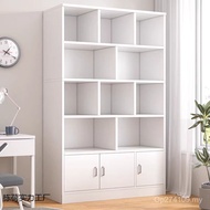 Floor Cabinet Shelf Simple Bedroom Living Room Household Locker Multi-Layer Small Bookshelf Storage 