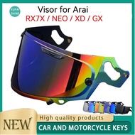 ม่านบังแดดสำหรับ Arai RX-7X RX7X CORSAIR-X RX-7V RX7V VAS-V NEO XD VECTOR-X เวกเตอร์ X Defiant-X Def