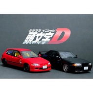 1/18 Initial D Autoart R32 EG6 Miaoyi NIGHTKIDS Fleet New Theatrical Version Doudou Zhong Liyi Zhuan
