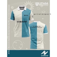 Uthm Retro Collar Uthm Shirt Murah Baju Raya 2023 Jersey Viral Tiktok New Design T Shirt Astronomy J