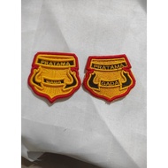 Bet Gada Pratama Embossed Computer Embroidery 5.5x6.5 cm Security Guard Uniform Attributes embroider