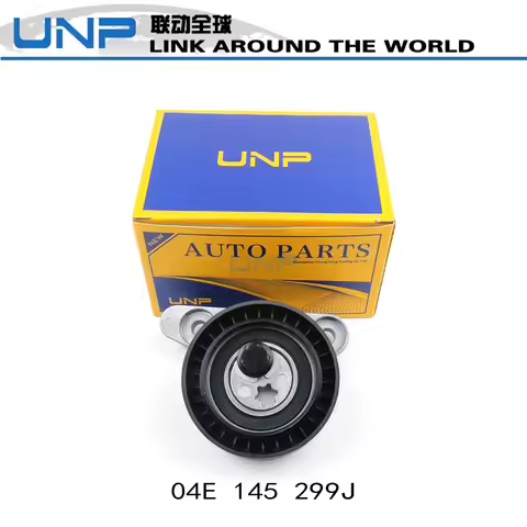 04E 145 299J Belt Tensioner Pulley for VW Polo Jetta SKODA Fabia Rapid SEAT Ibiza Toledo 2008-2019 1