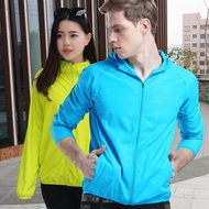 Anti-UV Ultra Light Waterproof Couple Jacket Men Women Jaket Kalis Air Lelaki Perempuan