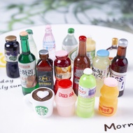 Simulated Bottle Beer Beverage Sticker 3D Cartoon Mobile Phone Stickers DIY Cup Decorative Stickers