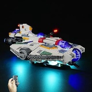 cooldac LED Light Kit Compatible with Lego 75357 Star Wars Ghost & Phantom II Set (Lighting Only, No