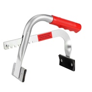phomsg Battery Carrier, Comfortable Antislip Handle Grip Carrier Adjustable Red  for 4-1/2in To 7-0.