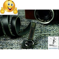 VINTAGE BLACK COW LEATHER CAMERA STRAP – R.A.M A2 BLACK.