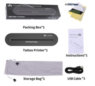 Ats886 เทมเพลตรอยสักไร้สายแบบพกพาสําหรับโทรศัพท์ Windows iOS และ Android