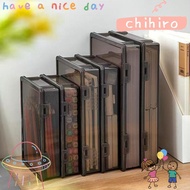 CHIHIRO Certificate Storage Box, Plastic Dustproof A4 File Box,  Multifunctional A4 Transparent Data