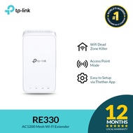TP-Link RE330 Mesh Wi-Fi Extender AC1200 Dual Band Dead Zone Killer Uninterrupted Streaming TP-Link 