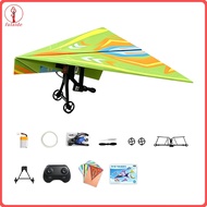 fulaide Flying Toys with Gyroscope Stabilization Remote Control Paper Airplane Kit with Gyro Stabili