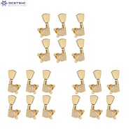 [bestshe] 3L3R 6R6L TSize Locking Tuning Pegs Guitar Machine Heads Tuner Replacement Parts