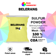 Belerang Bubuk Halus 1kg / Sulfur Powder / Belerang sulfur / belerang Murah