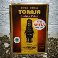 Kopi Toraja SETIA Arabica Kalosi Super 250gr Khas Makassar