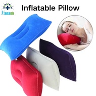 Foldable Air Pillow Portable Air Inflation Pillows Camping Outdoor Travel Sleep Pillow Camping Tent 