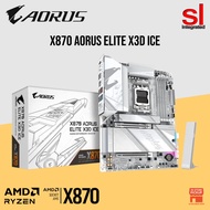 Aorus X870 Aorus Elite X3D Ice AM5 ATX Gaming Motherboard