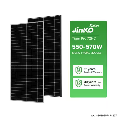 Jinko Tiger Pro 72HC 550-570 Watt JKM550-570M-72HL4 550w 560Watt Mono Solar Panels 550W P Type Mono-