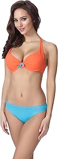 Women's Push Up Bikini F24 (Pattern 219, Cup 32C / Bottom 36), Pattern-219, 6