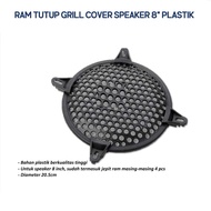 8 Inch Plastic Speaker Ram + Nails 8 Inch PVC Speaker Cover/ 8" Speaker Grill Speaker Cover