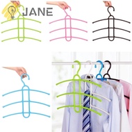 JANE Clothes Hanger Anti-skid Fishbone Hanger Hook Space Saver