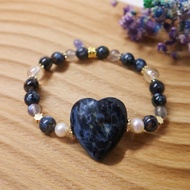 [The Mellow Crystal] Bracelet - Pietersite Heart 3