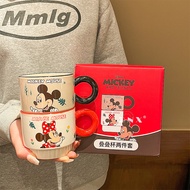 I know Adorable Mickey & Minnie Ceramic Mug Set - Perfect Childrens Drinking Cups and Gift for Kids 