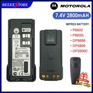 MOTOROLA  XIR P6600 P6600I P8600i DP8668 DP4801E DP4800 DP2600E PMNN4493A 2800mAh 7.4 Li-ion Battery