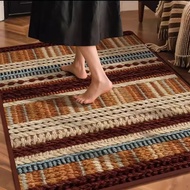 Household woolen Salyma entrance door mat, absorbent foyer mat, bathroom carpet