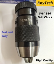 Drill Chuck  หัวจับสว่านบิดล็อกเครื่องกลึง เครื่องมิลลี่ง เครื่องเจาะ 4 5 6หุน B16  B18  B22 JT3 JT6