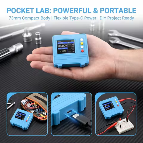 1.77 Inch TFT Color Screen Voltage Internal Resistance Tester DC5V TV607 AC 4-Wire Method Electronic