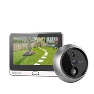 Ezviz - DP2C 1080p 全高清全無線4600mAh 充電式智能防盜眼連門鐘 [內置 PIR 人體紅外線感應器][銀色國際版]