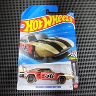 HW HOT WHEELS 69 DODGE CHARGER DAYTONA CHOCOLATE TAMPO NO. 56 GRID STARTINGHW