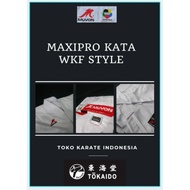 Baju Karate Kata Muvon Maxipro Wkf Style Original Baju Kata Muvon