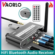 HIFI Bluetooth 5.2 Audio Receiver DAC Coaxial Digital To Analog Converter 3.5mm AUX RCA Mic U-Disk Jack Stereo Wireless Adapter