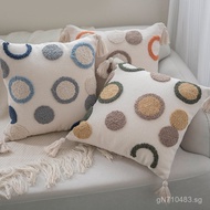 Model Room Tufted Pillow Simple Indian Style ins Wind Drift Window Bohemian Cushion Cover Nordic Dec