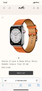 放全新 Hermes apple watch series 8