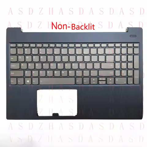Z for Lenovo Ideapad S340-15 S340-15IWL 15IIL Palmrest Keyboard Non-Backlit Blue