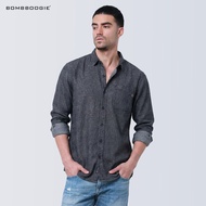 Bombboogie Kemeja Pria Long Morton 24978B5BK