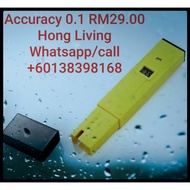 ⚡Ready Stock⚡ Digital pH Test Pen Accuracy 0.01 (Red) & Accuracy 0.1 (Yellow) Digital pH Meter Digit
