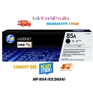 HP 85A Black LaserJet Toner Cartridge / CE285A / 285A / LJP1102 / 1160 / M1212 /1217NFW /M1132 / M 1